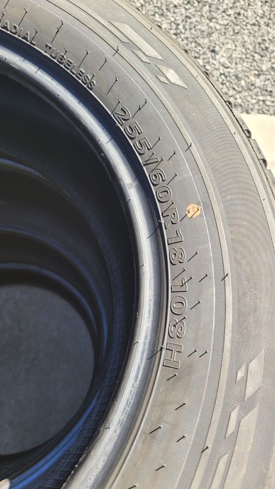 Kumho jak nowe 18” 255/60 okazja