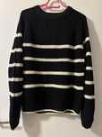 Sweter w paski L