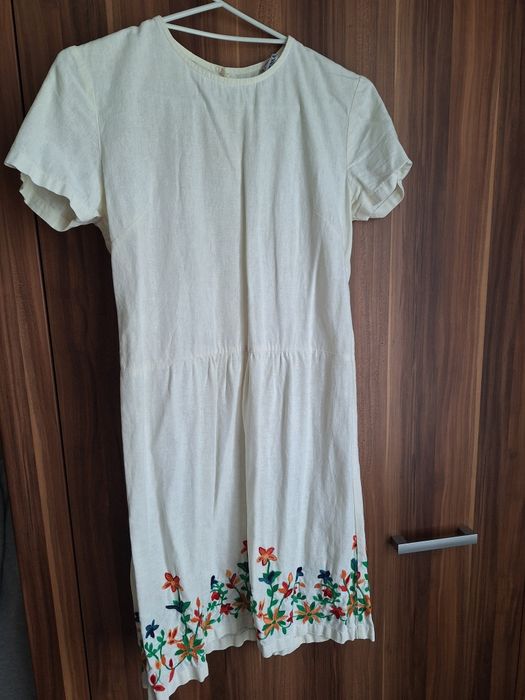 Сукня льон вишивка