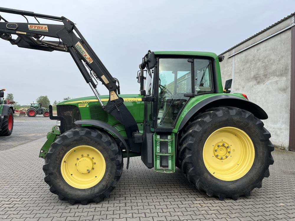 John Deere 6820 Premium + ładowacz Stoll (6920,6620) amortyzowa kabina