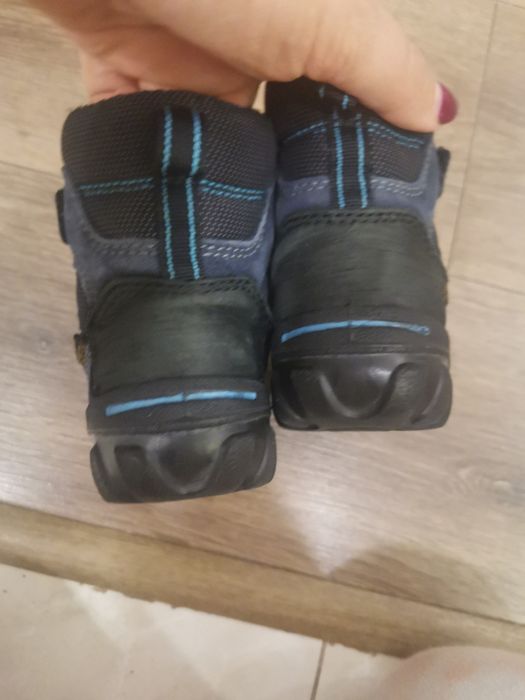 Сапоги Ecco 23 размер, зимние ботинки Экко, 23 размер, зимние сапожки