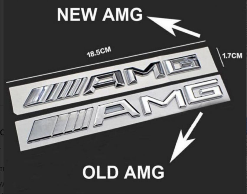 Emblema AMG Mercedes Novo Modelo