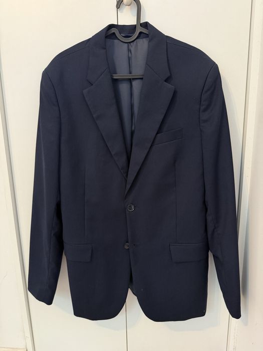 Garnitur męski granatowy Reserved r. 50 slim fit