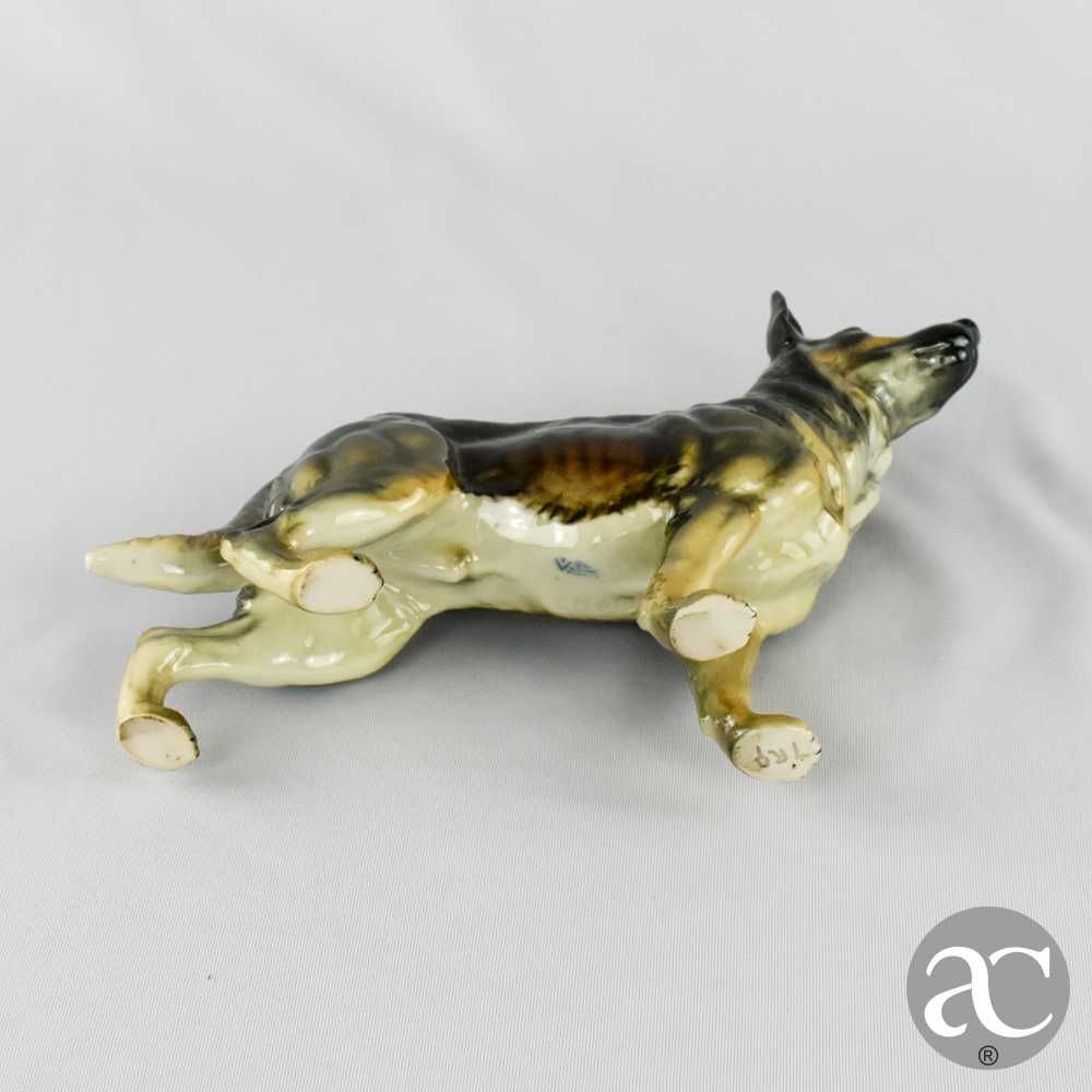 Figura de “Pastor Alemão”, porcelana Goebel, CH618 – 1968