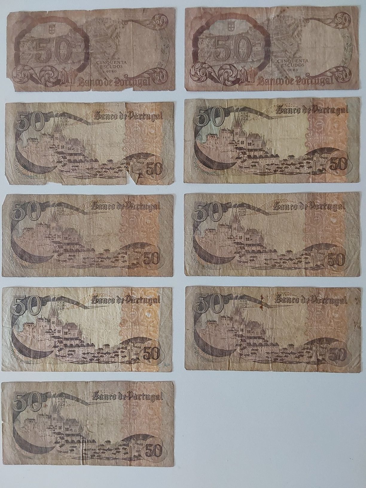 Notas 50 Escudos