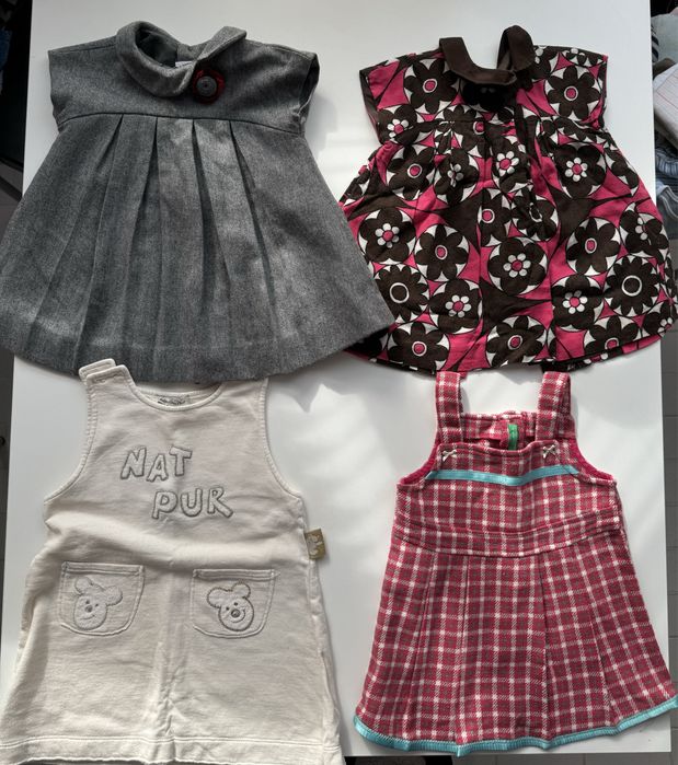 Roupa de menina 6-9 meses - "chique de doer"!