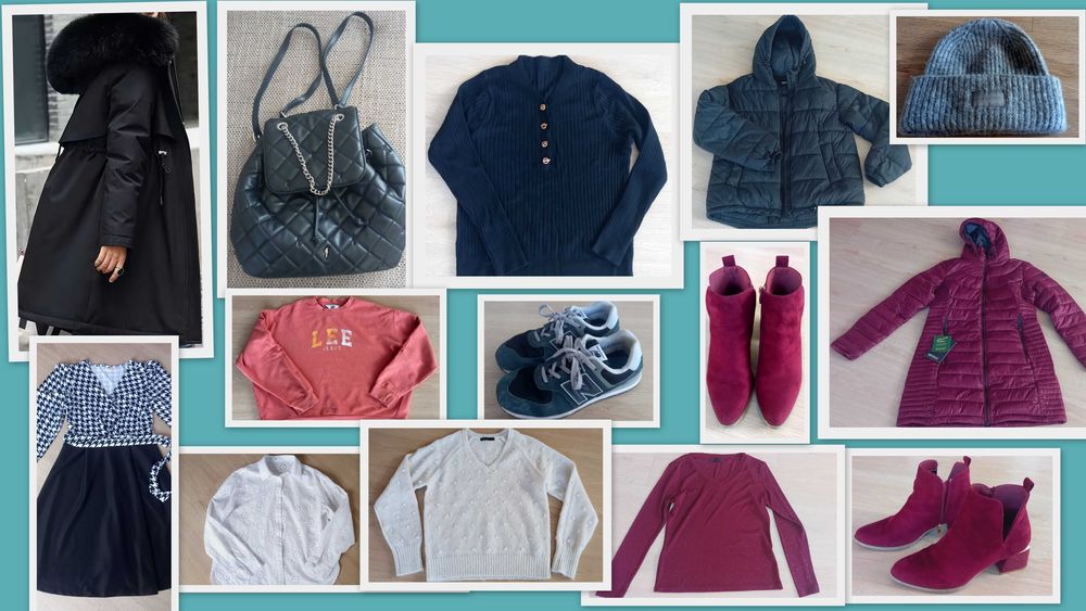 Zimowy zestaw - 3 kurtki - Ochnik,Regatta,Lee,Mohito - NOWE lub j.nowe