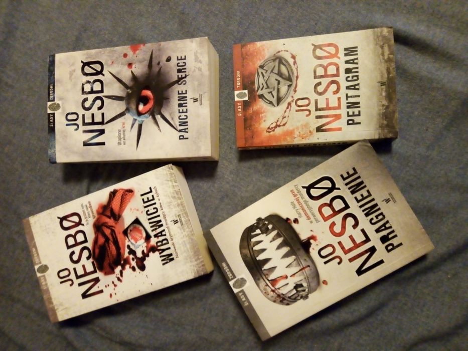 Jo Nesbo: Pancerne serce, Pragnienie, Wybawiciel, Pentagram