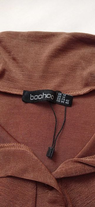 boohoo облегающее платье-рубашка