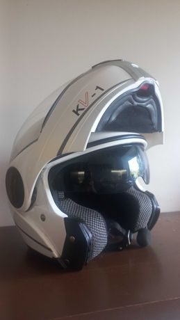 Kask motocyklowy szczękowy firmy KAPPA rozmiar S56