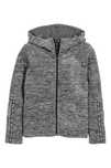 H&M Bluza polarowa z kapturem polar 158/164