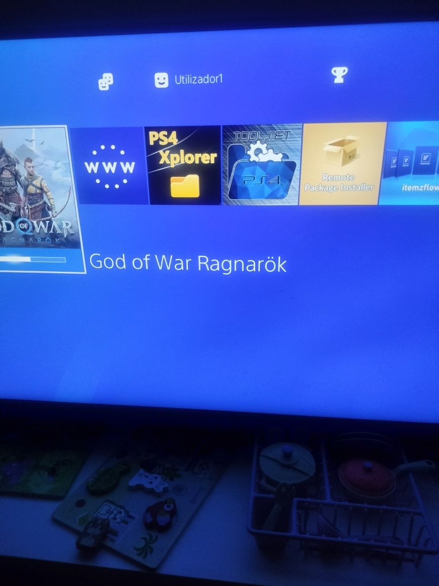 Ps4 Slim 1tb versão 9.00