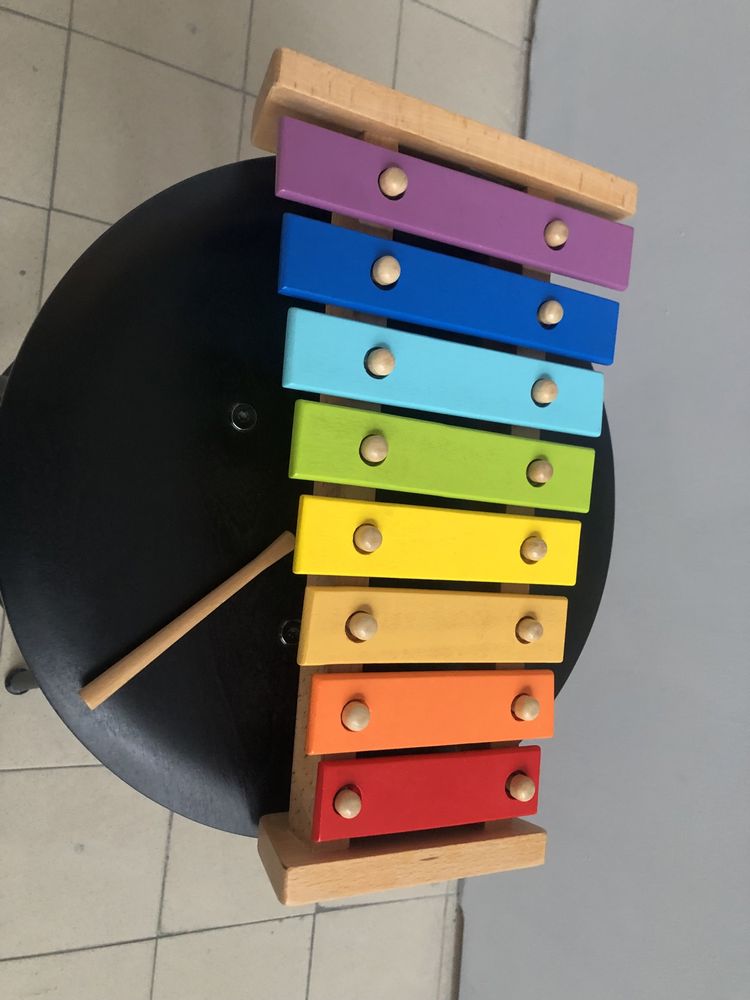Drewniane cymbałki ksylofon