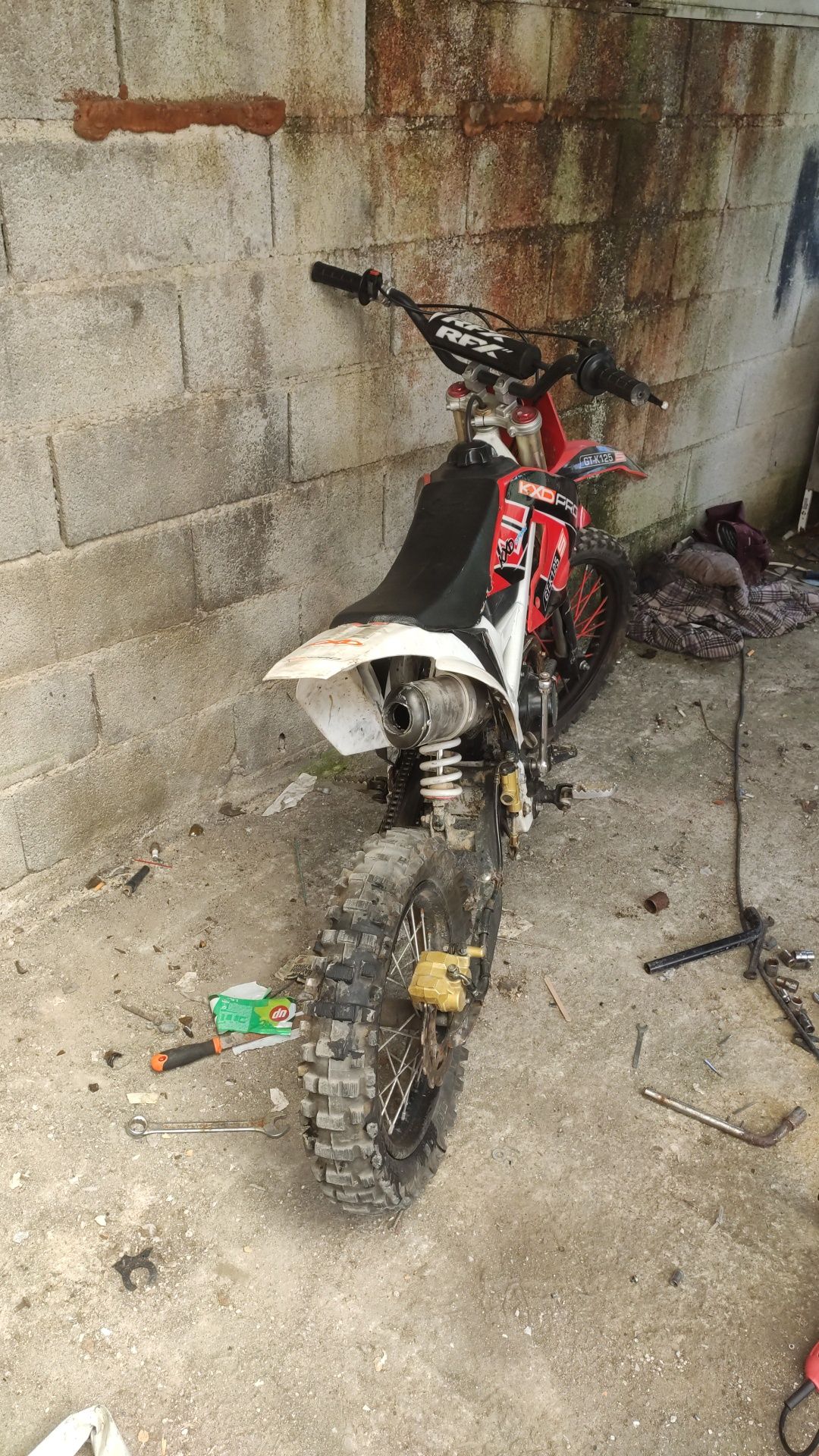 Pitbike 125cc 4 tempos xxl