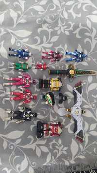 Stare zabawki Bandai Power Rangers 1993 -1997 broń, figurki,