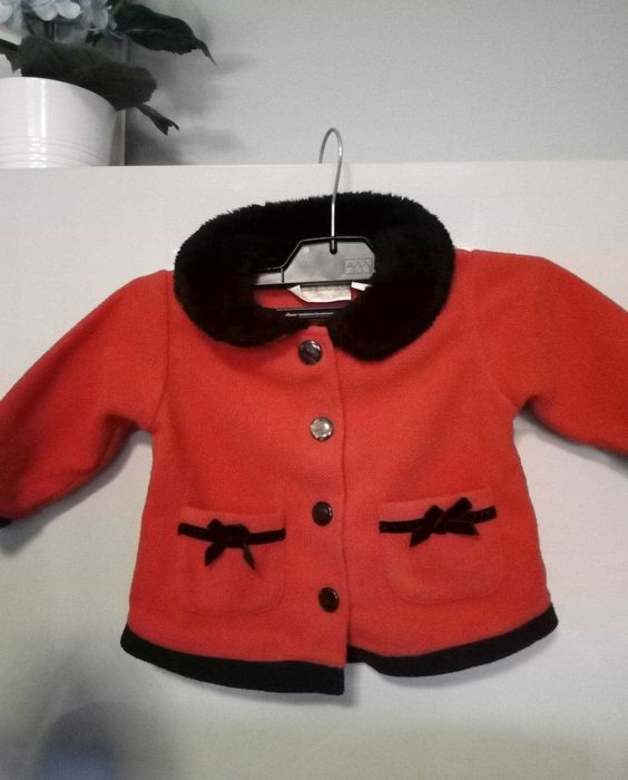Żakiecik świąteczny dziewczęcy /bluza, rozm.12m, Beluga New York