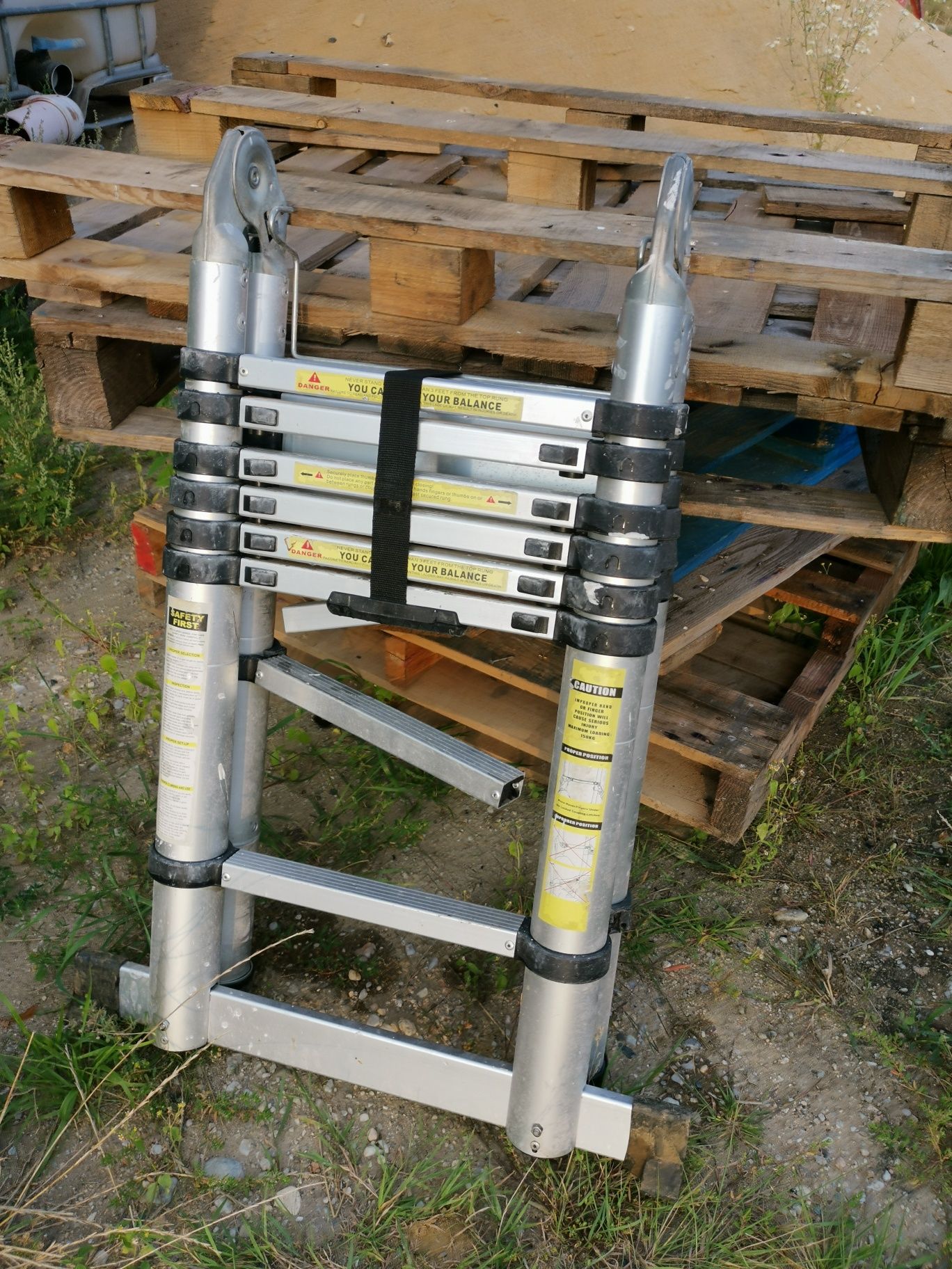 Drabina  teleskopowa aluminiowa