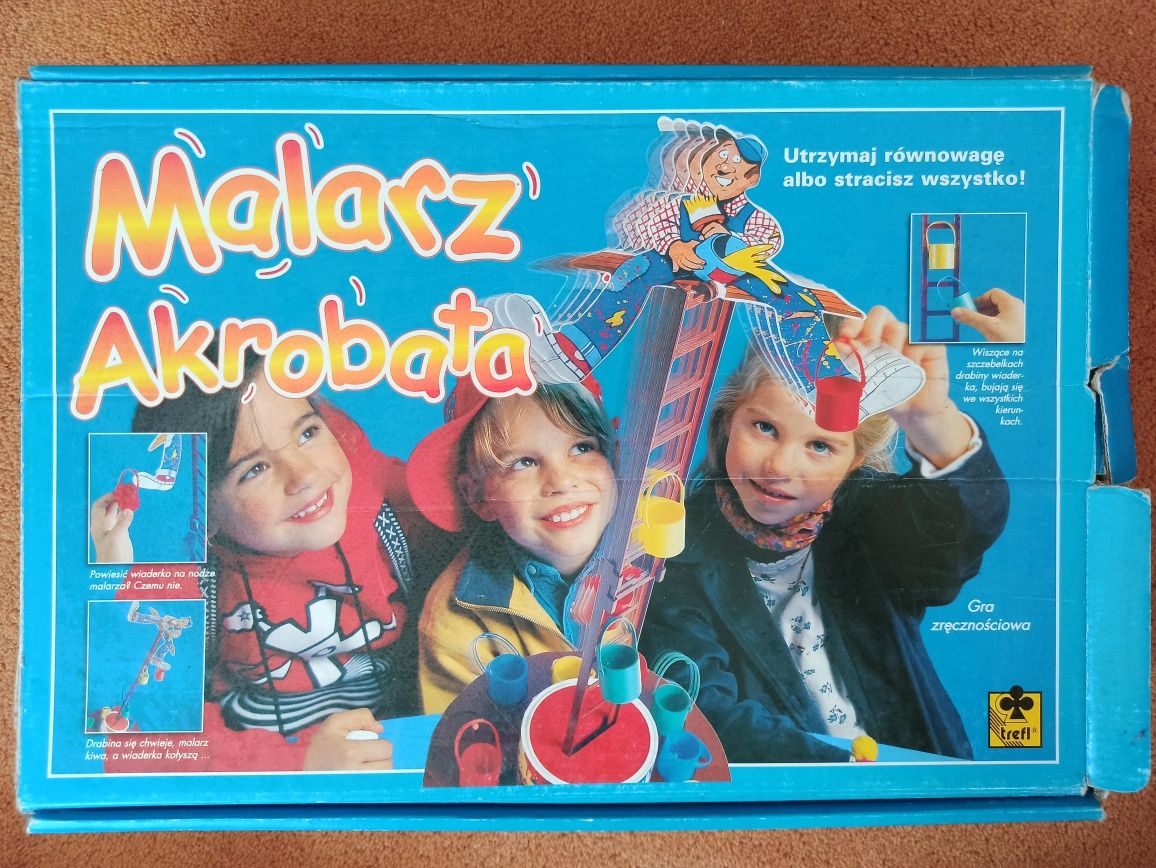 Gra malarz akrobata