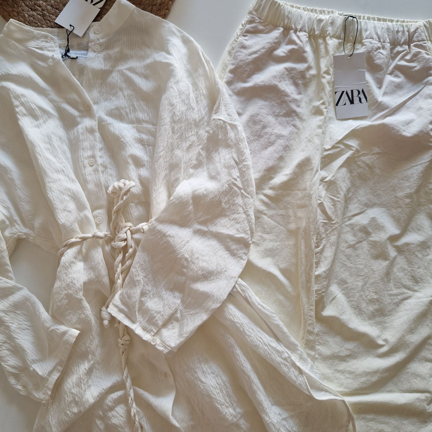 Удлиненная рубашка туника zara вискоза XS-S, M-L