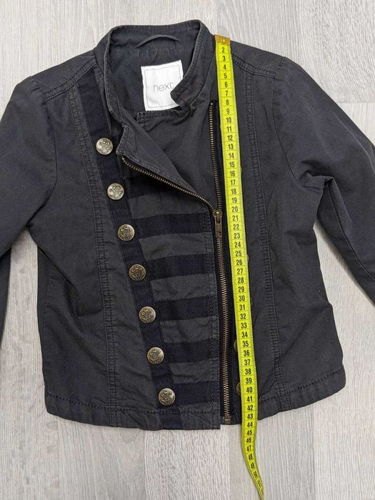 Джинсовый пиджак/курточка на девочку от NEXT, размер 122см/7лет