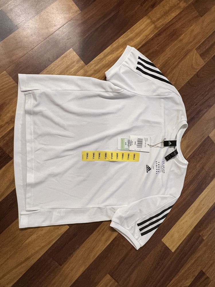 Nowa koszulka damska Adidas GM8831 biała S
