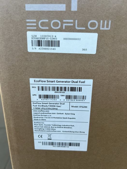 Продам інверторний генератор EcoFlow