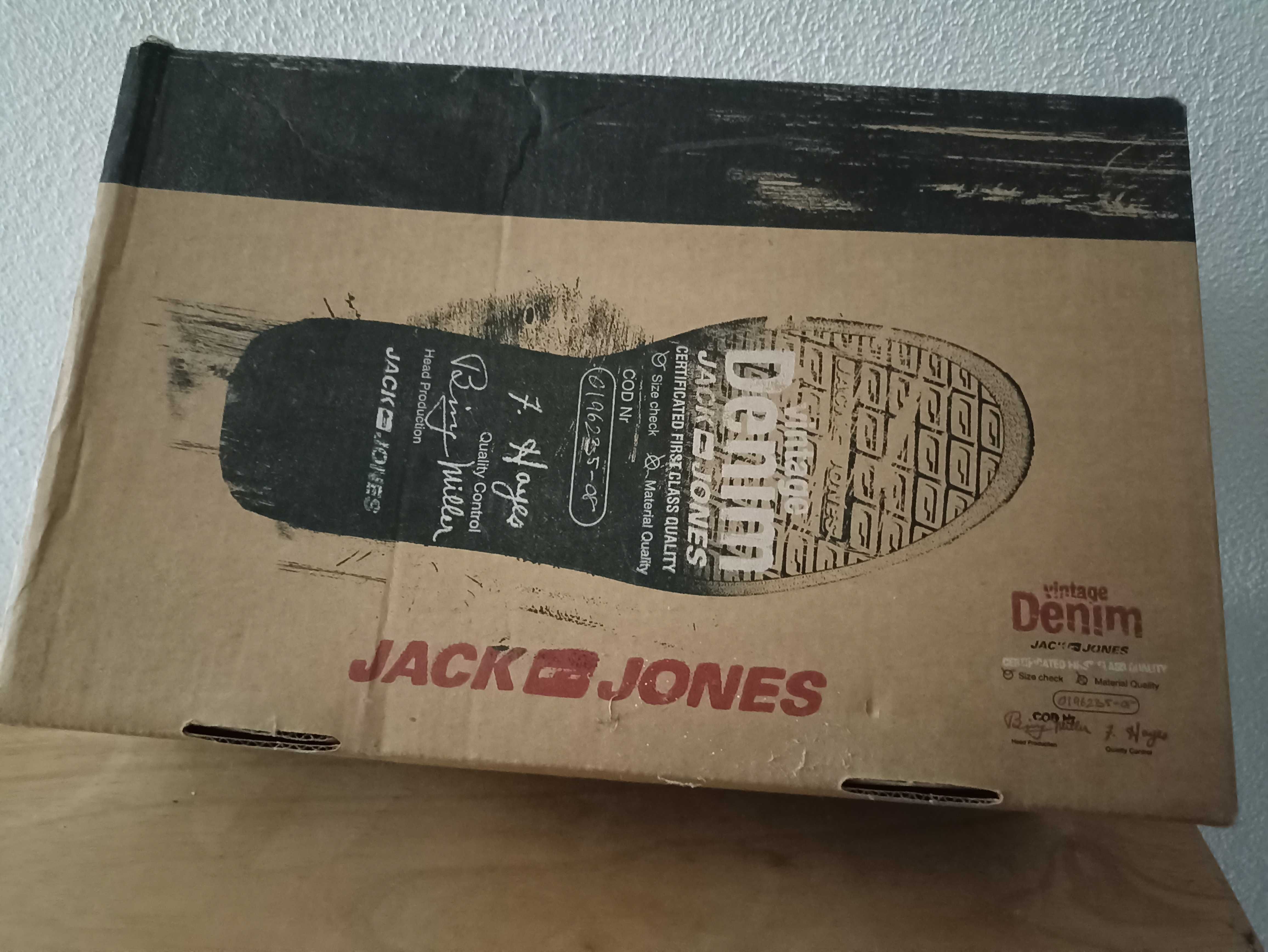 44/45 de tamanho, sapatos de lona "Jack and Jones", novos