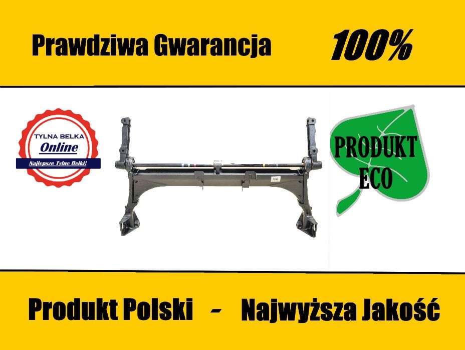 Tylna belka, tylna oś Renault Scenic Kangoo Gwarancja 2 lata