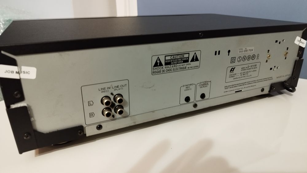 Sansui D-X111R Stereo Cassette Deck