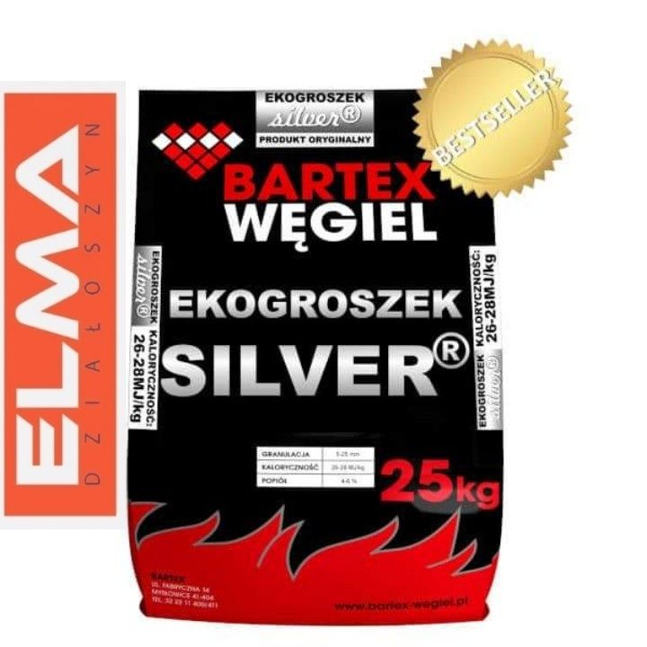 Ekogroszek Bartex SILVER 26-28mj Kraszkowice dowóz w cenie, HDS