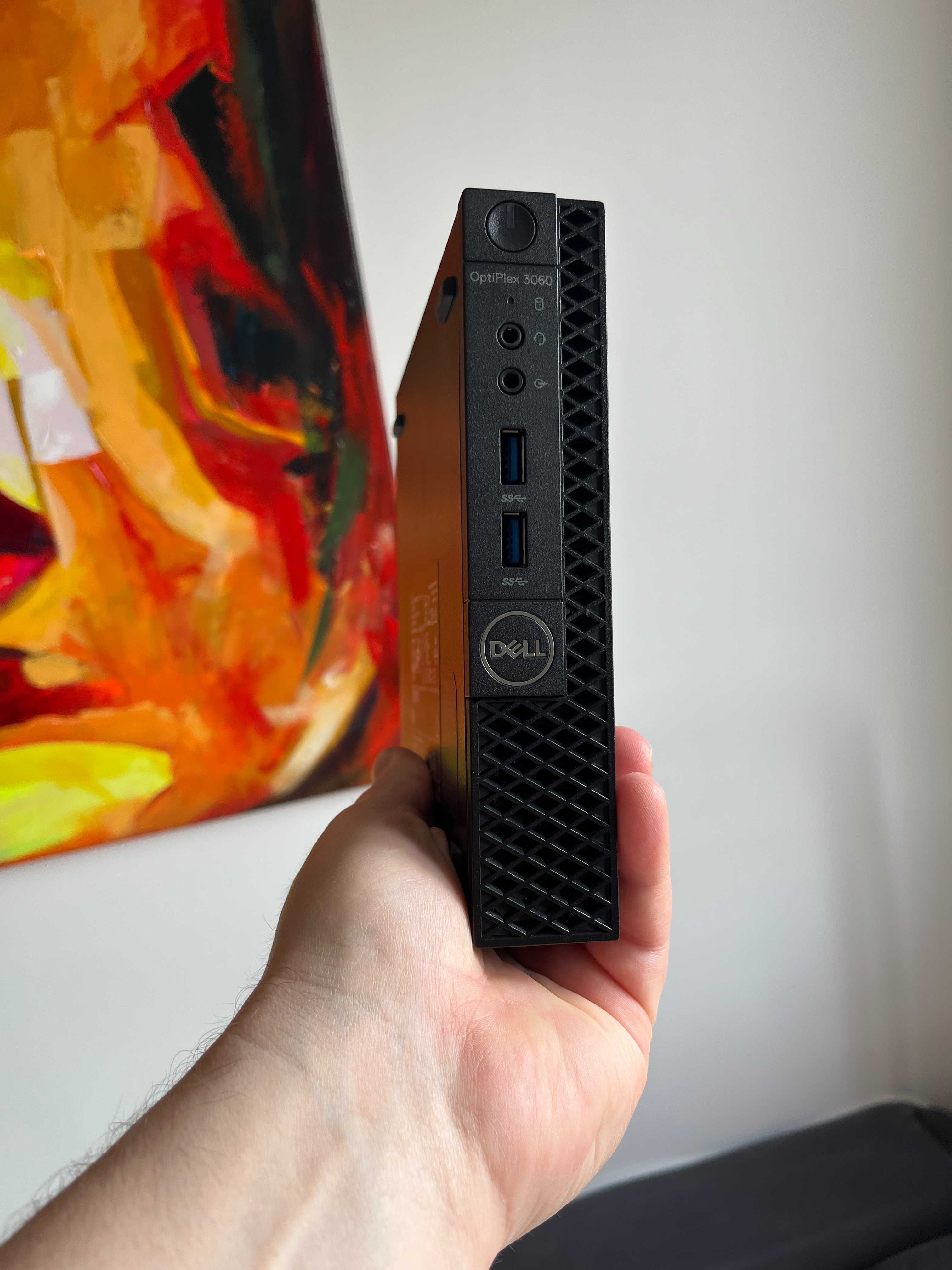 Miniaturowy KOMPUTER DELL OPTIPLEX 3060 i5- 8500 16GB/256 WIFI W10P FV