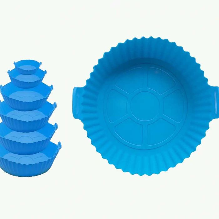 Силіконові форми для аерогрилю, набір 6 шт. Форми для аэрогриля