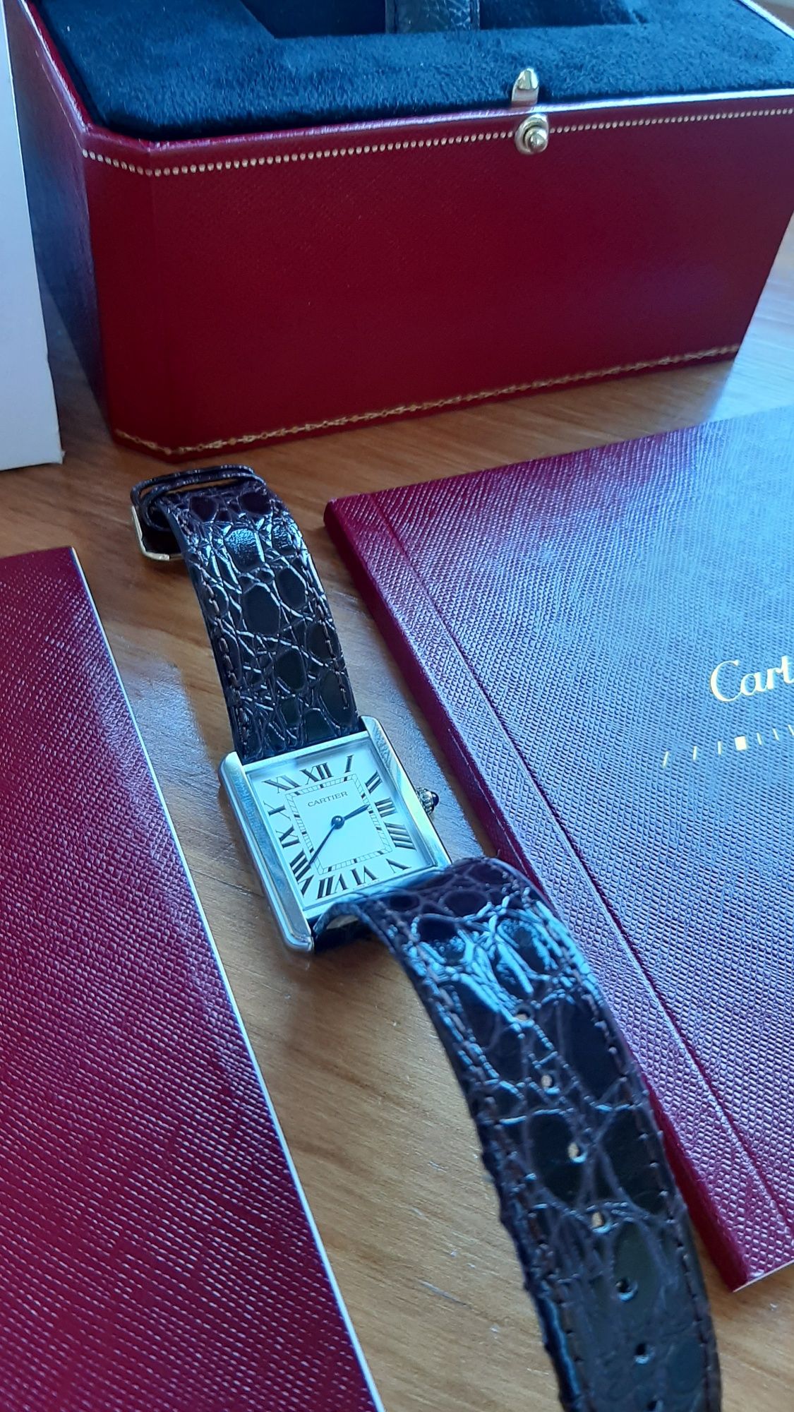 Relógio Cartier Tank original full set