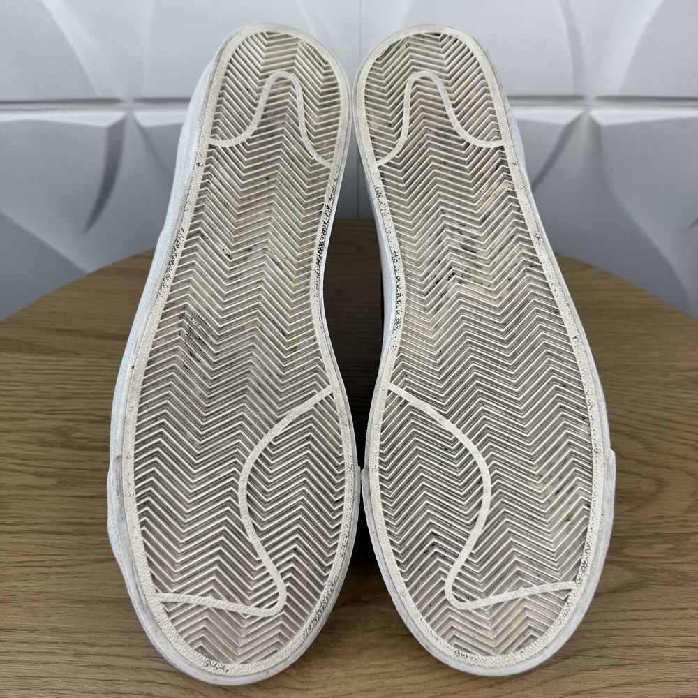 Чоловічі оригінальні шкіряні кеди Nike blazer mid 77