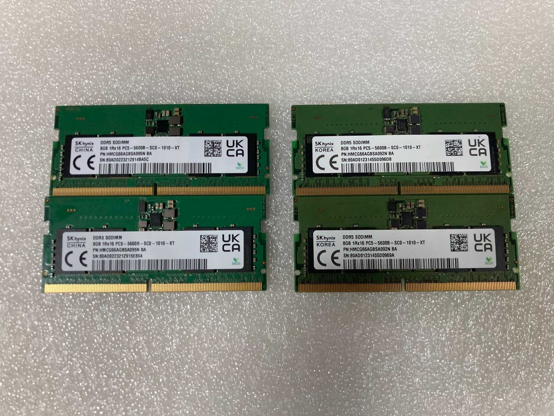 Оперативна память  SO-DIMM 8GB DDR5 5600