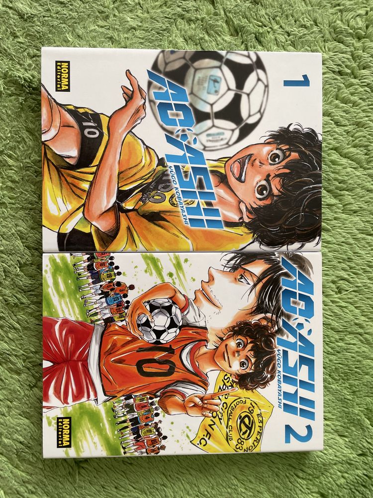 Ao Ashi manga 1+2 espanhol