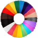 WKŁADY DO DŁUGOPISU PEN Filament PLA - Zestaw 20 Kokorów MIX 100 m