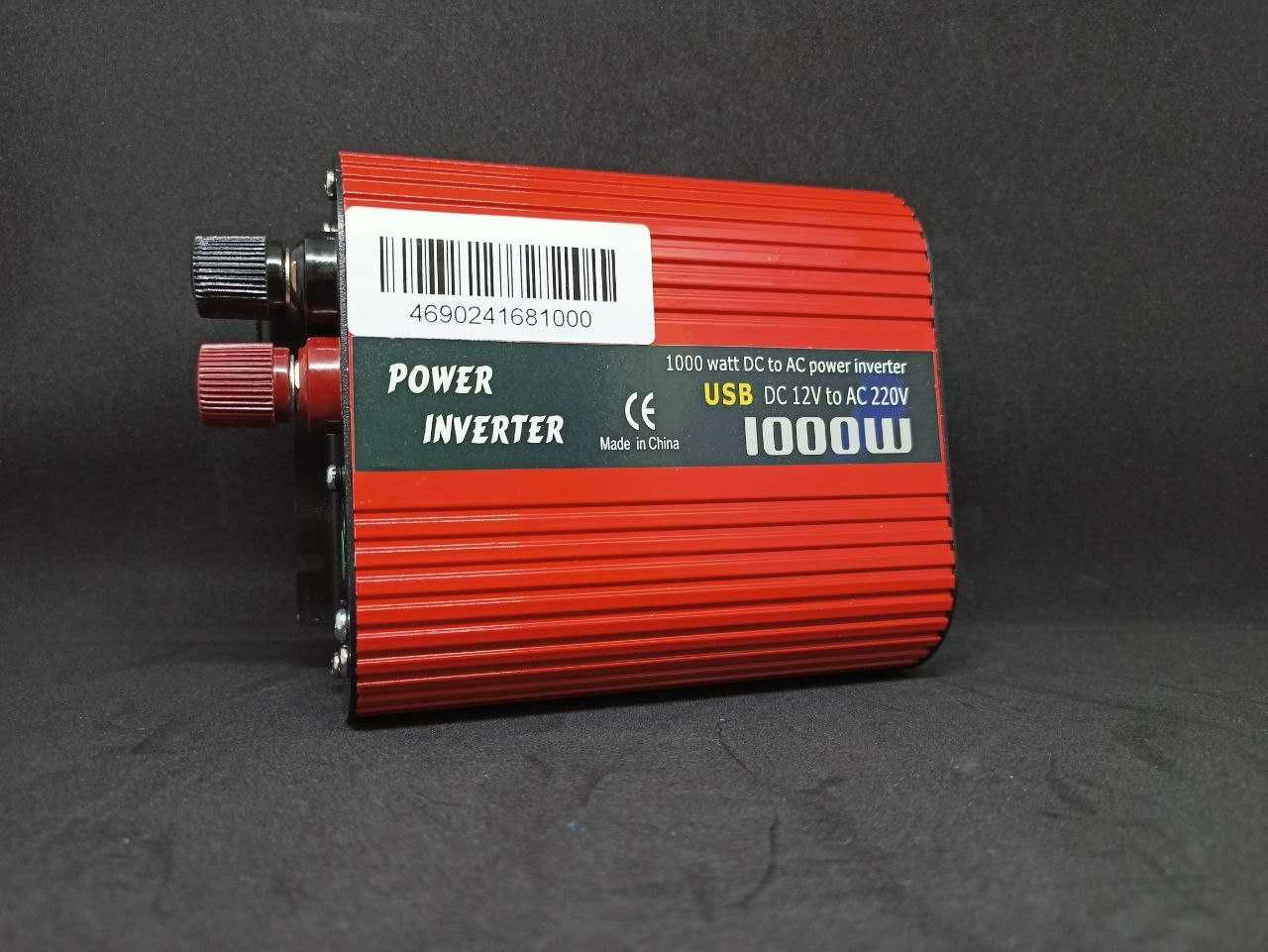 Преобразователь напряжения ↔ тока Wimpex 1000W 12V-220V ↔ Инвертор ↔