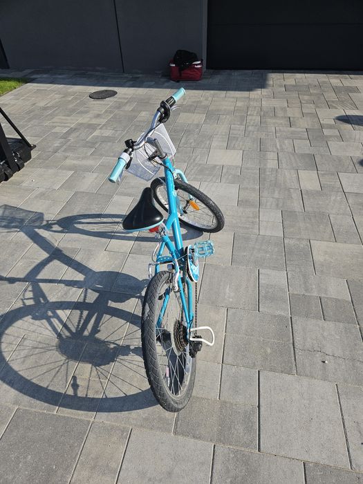 Sprzedam rower z Decathlonu. Po jednym dziecku.  Koła 20 cali