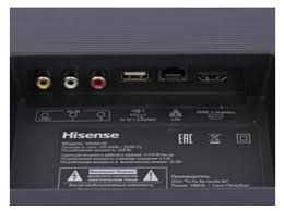 Битий, Hisense H55A6100 Smart TV, 4K, 55"