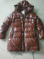 Długa kurtka damska Moncler roz 3/dobra naS
