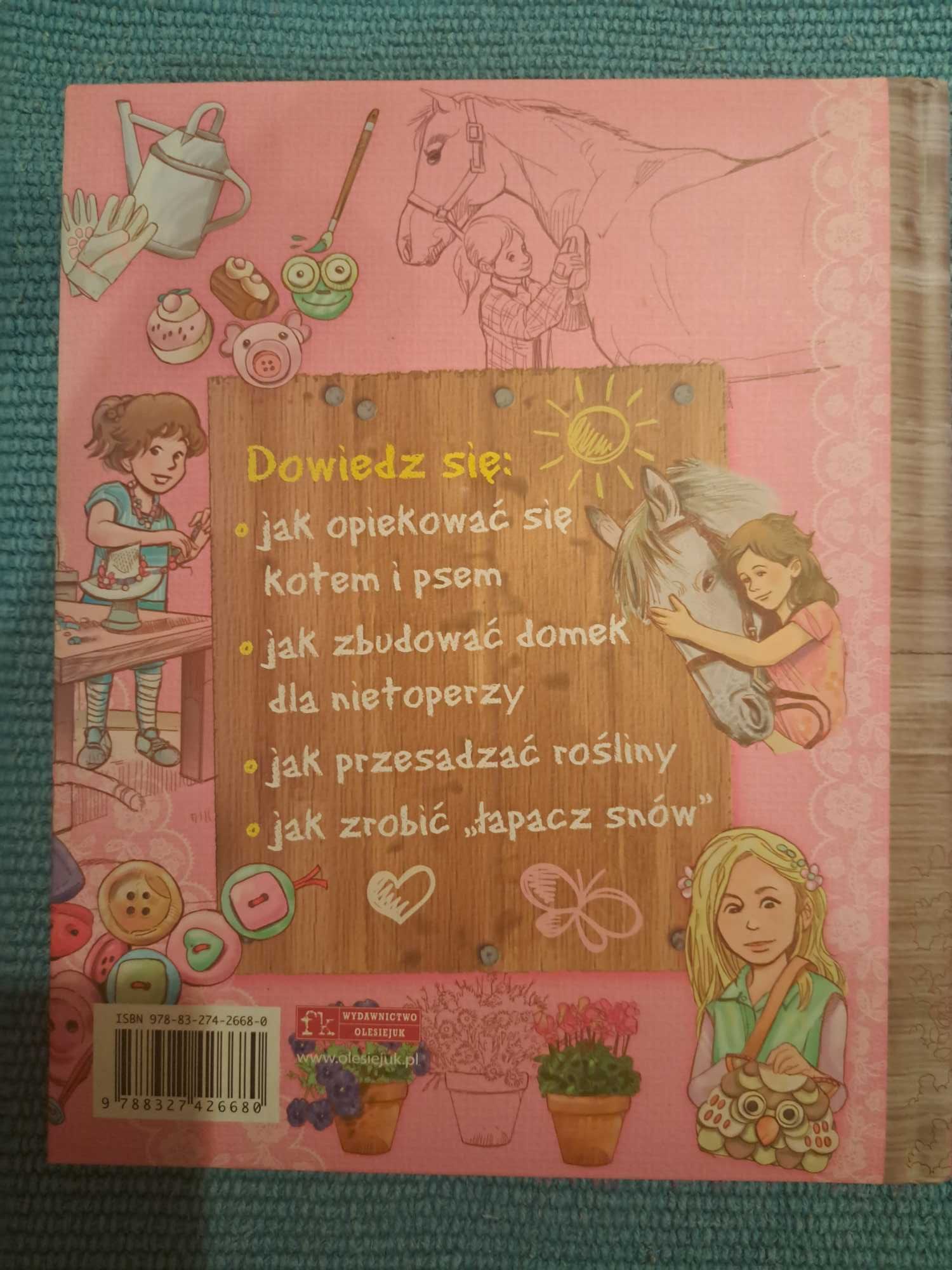 Kreatywny dziennik dla dziewczyn. JAK NOWY