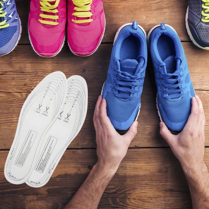 Wkładki do Butów Roboczych Sportowych Biegania Memory Przeciwpotne