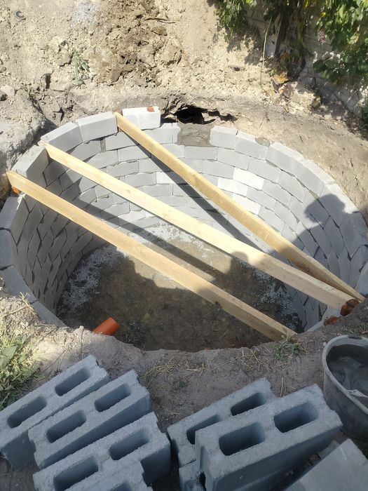 Сливная яма, септик, дренаж, копка, траншея