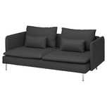 Pokorowiec SODERHAMN IKEA ciemno szary