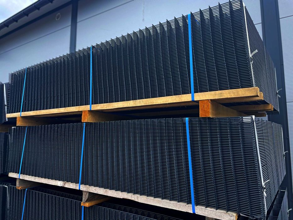 Ogrodzenie panelowe KOMPLET DOSTAWA panele fi 4i 5 mm 153 cm PRODUCENT