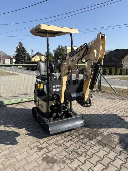 Minikoparka gąsienicowa MEYER X1000 - 880KG - WYPRZEDAŻ ROCZNIKA