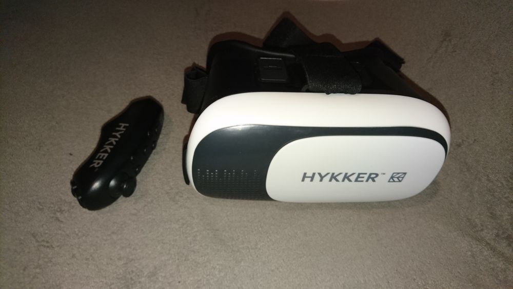 Gogle vr hykker z pilotem bluetooth