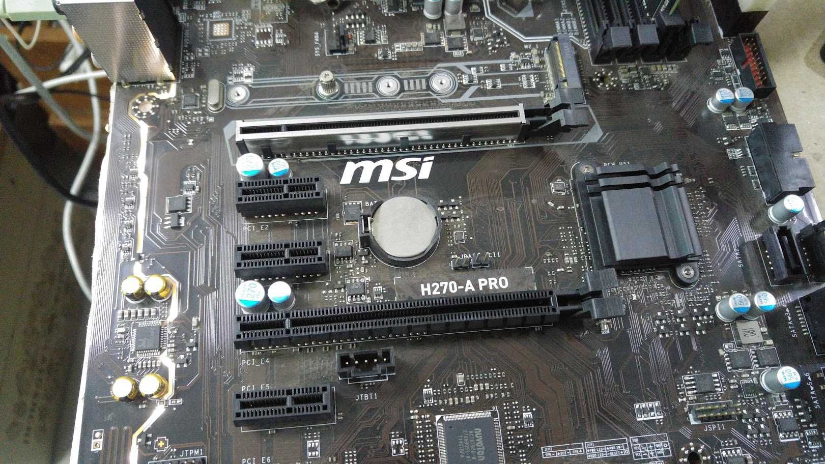 Материнська плата MSI H270-A PRO (s1151, Intel H270, PCI-Ex16)