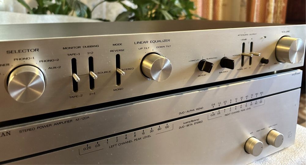 Усилители Luxman CL 32, M120